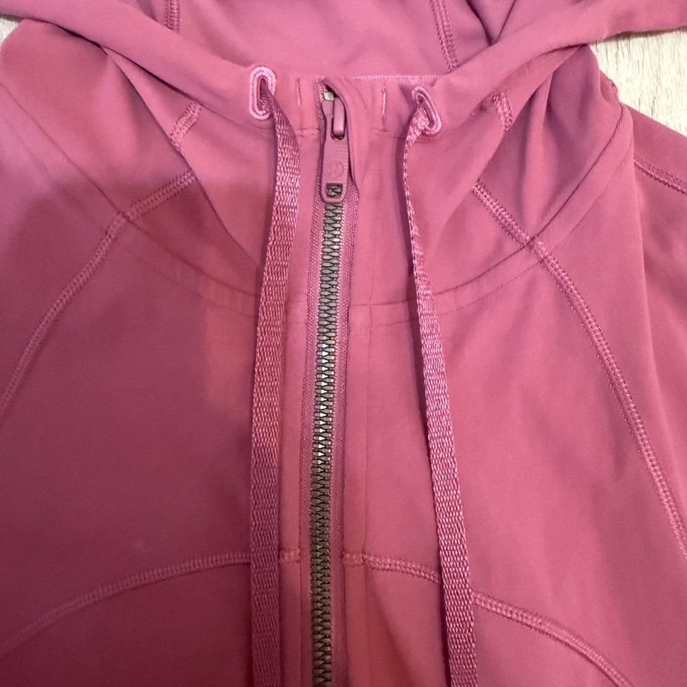Lululemon Hooded Define Jacket Size 10 Moss Rose Nulu Released 2019 RARE! - Picture 4 of 9